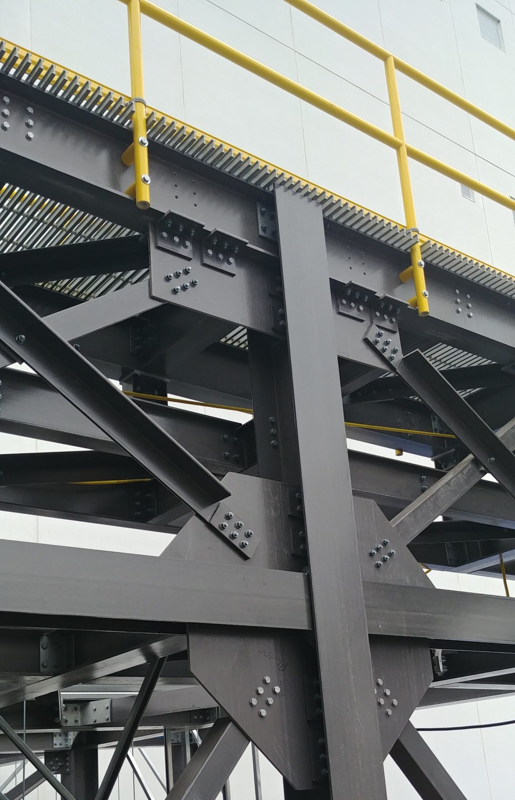 Bus Support Bracket Railing Informed Infrastructure | Strongwell Landing